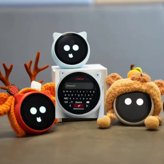 Echoear Meow Companion Desktop Intelligent Ai Chat Robot Bean Bag Voice Dialogue Toy Finished Holiday Gift