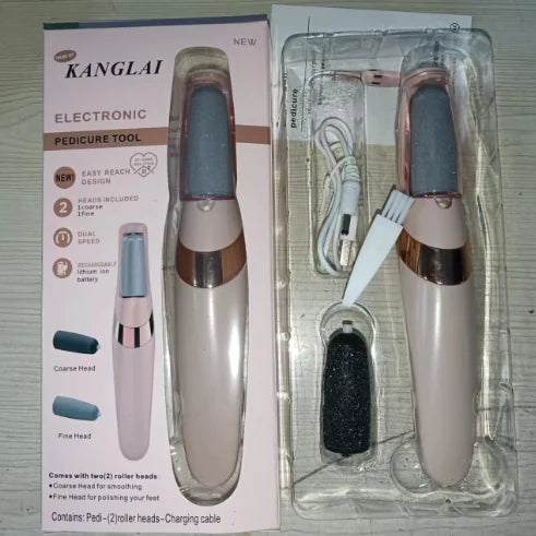 Éliminateur électronique de callosités pour les pieds