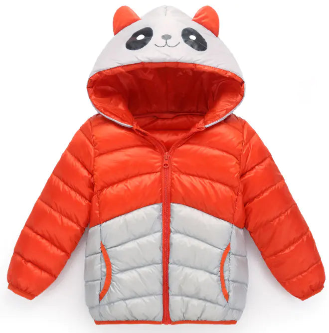 Kids Lightweight Short Down Jacket for Ages 2-6