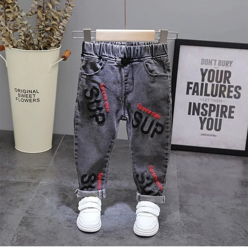 Children's Stretchy Jeans - Multi-Purpose Casual Wear