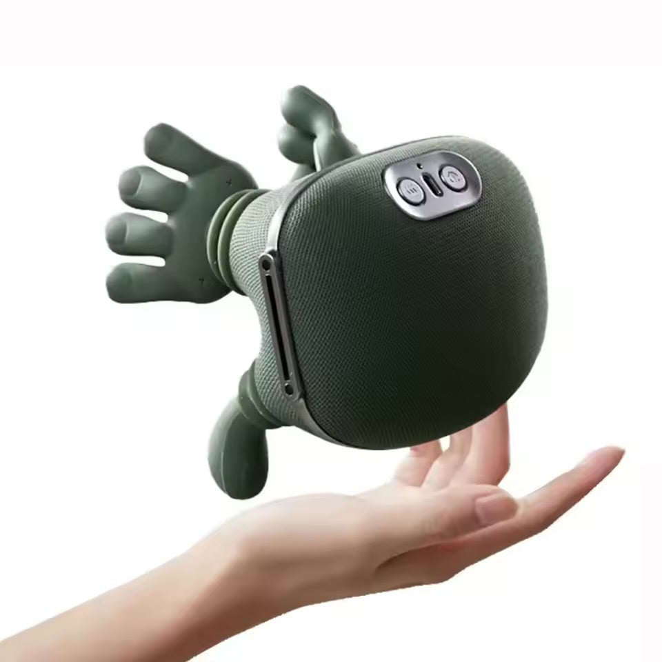 Bionic Neck Shoulder Massager Heated Back Massagers Electric Kneading Muscles Massage Pillow Neck Waist Leg Body 3-Level Modes