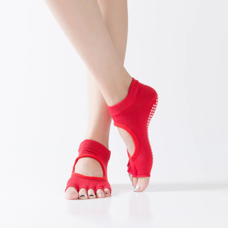 New Women's Yoga Socks with Non-Slip Design