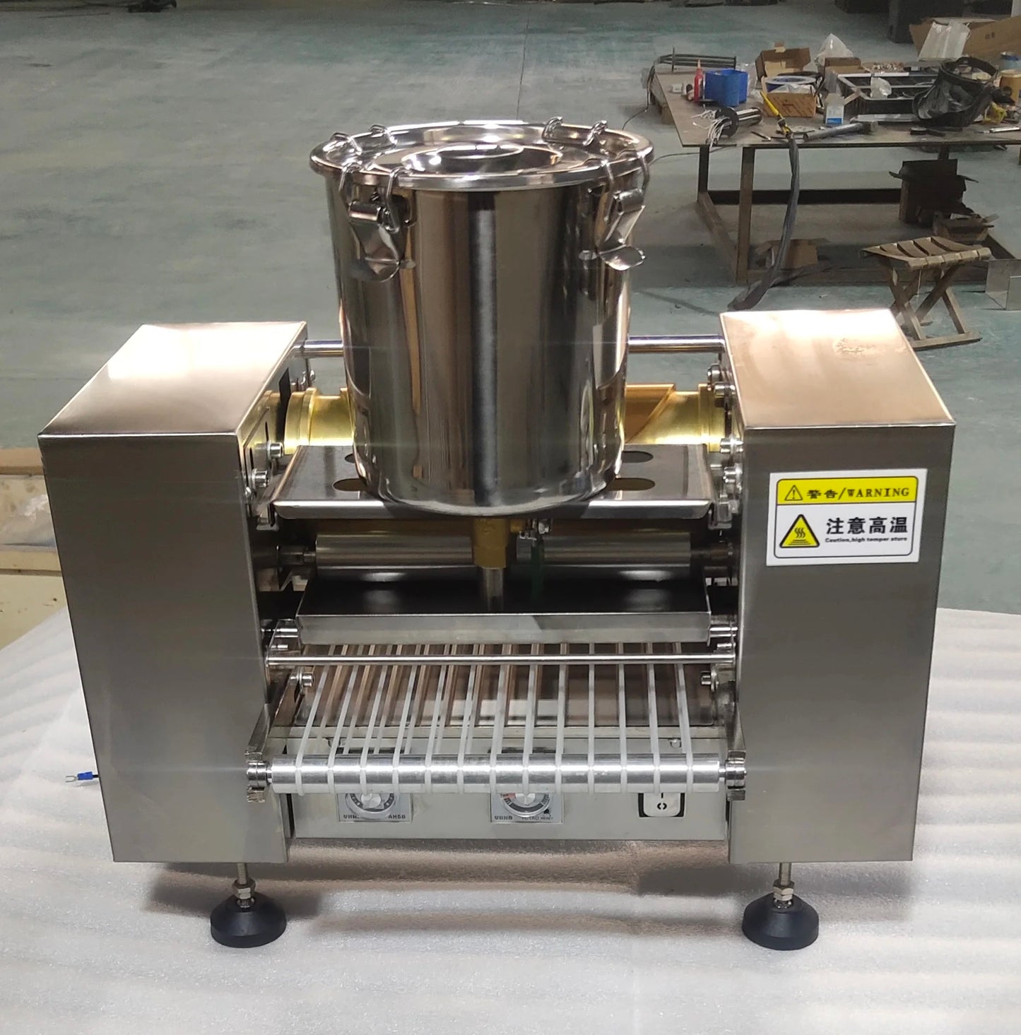 Electric Thousand Layer Pancake Crepe Wrapper Machine 6/8/9/10 Inches Cake Skin Maker 2.8KW Household Commercial Use