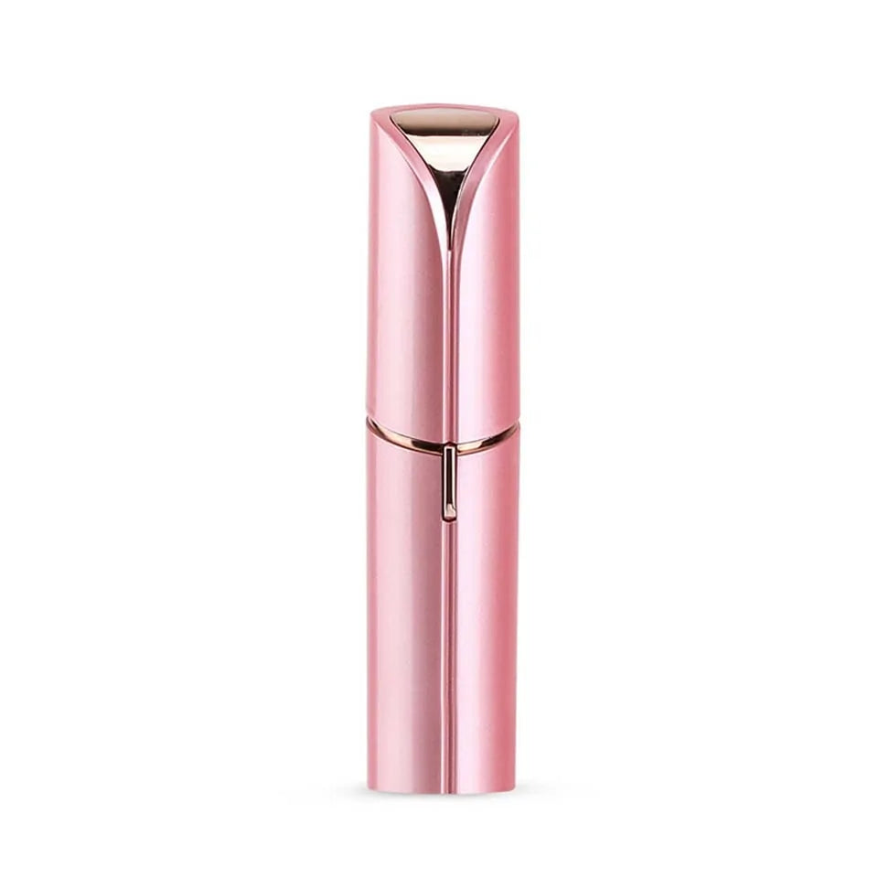 Épilateur facial plaqué or rose