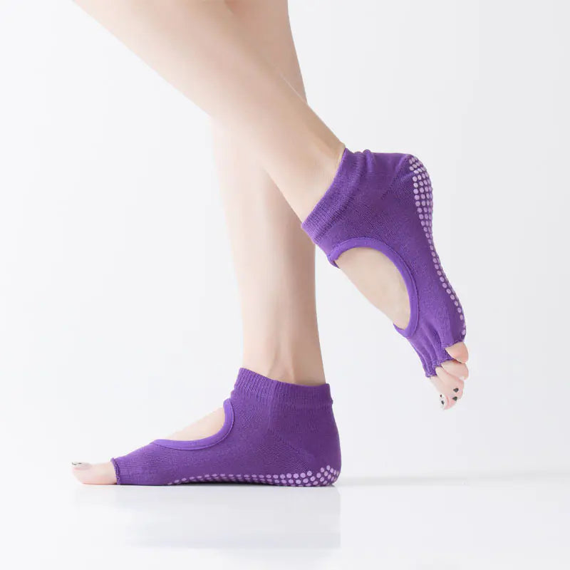 New Women's Yoga Socks with Non-Slip Design