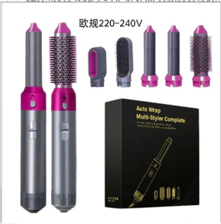 5-in-1 Hot Air Comb Hair Dryer (One Set)