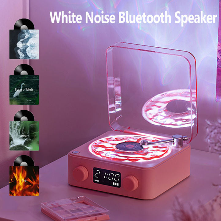 Mini-Retro-Bluetooth-Lautsprecher mit weißem Rauschen