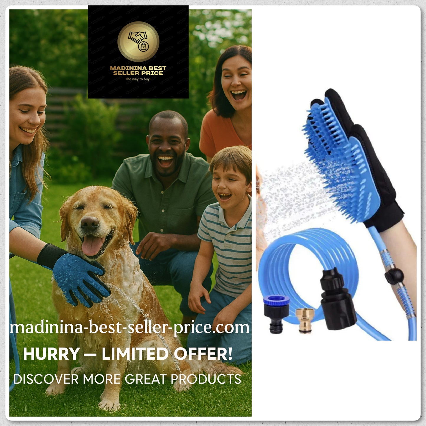 Handheld Pet Dog Shower Head for Cat Bathing Tool