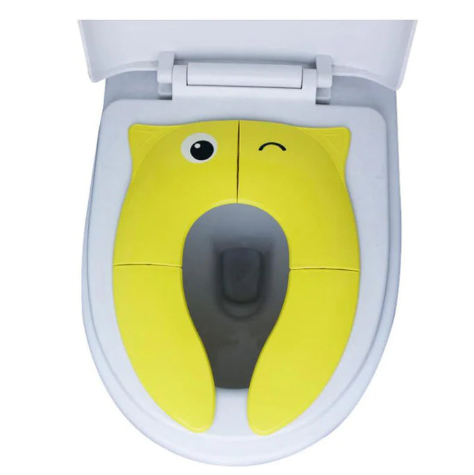 Owl-Shaped Folding Toilet Seat