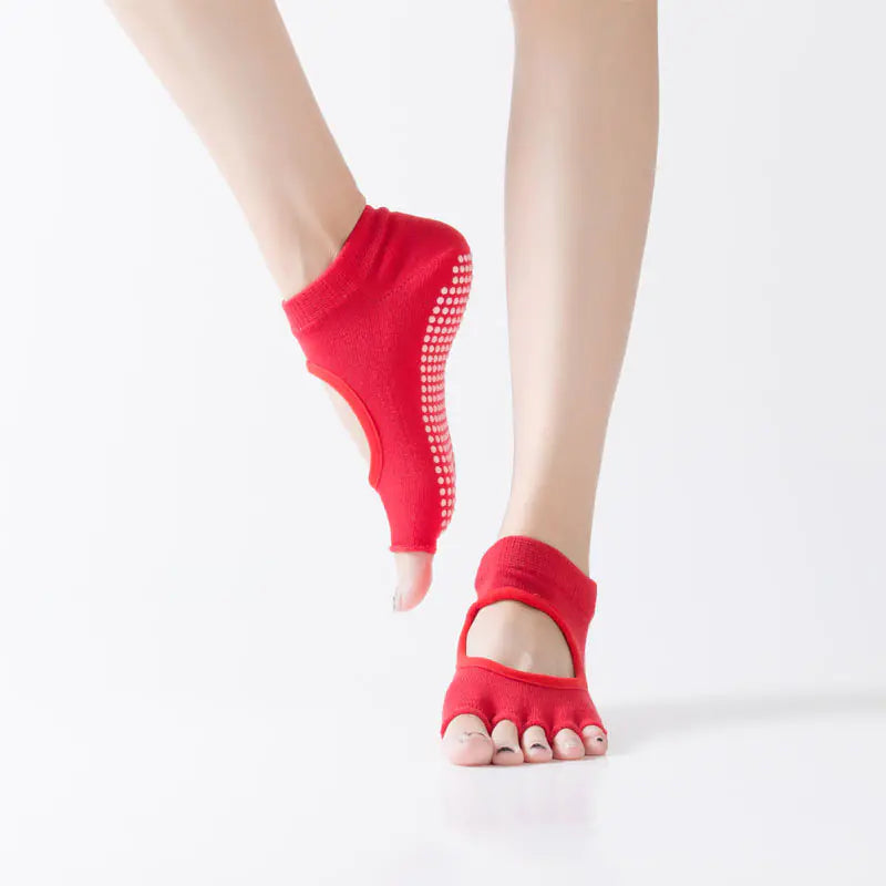 New Women's Yoga Socks with Non-Slip Design