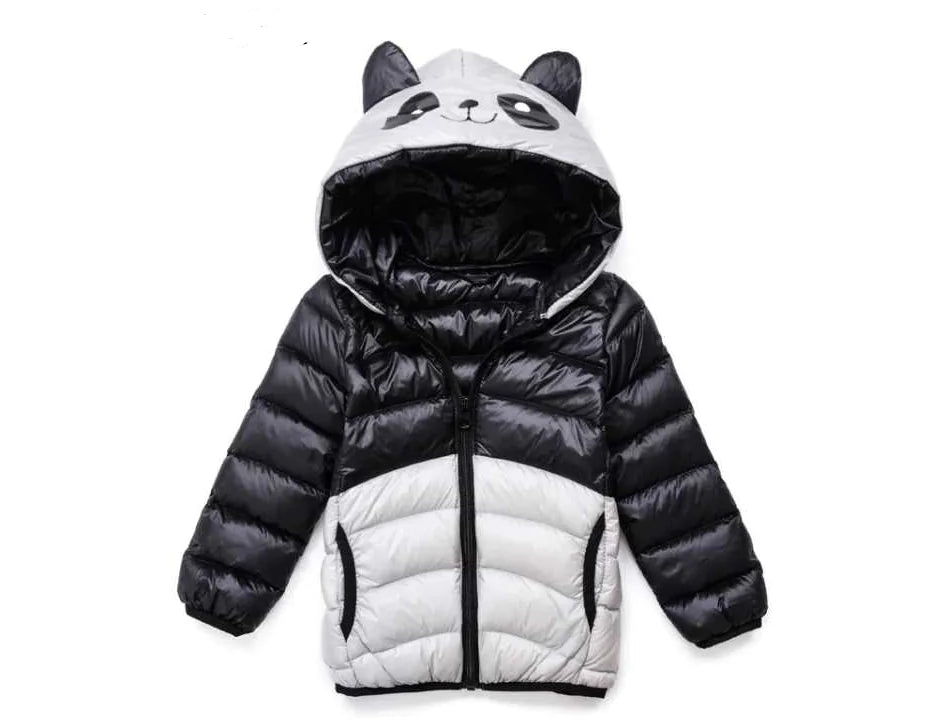 Kids Lightweight Short Down Jacket for Ages 2-6