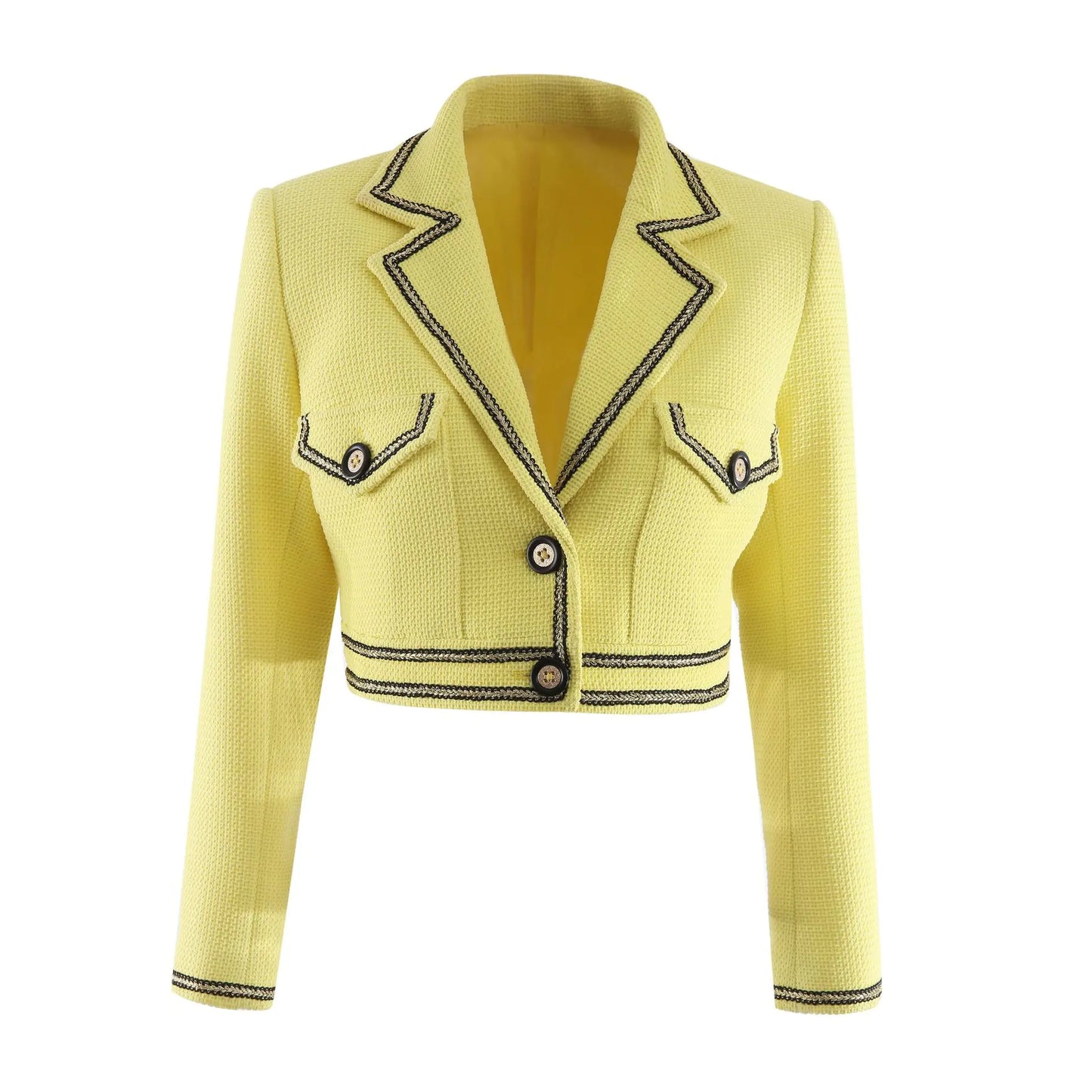 LML Street Style Women's Short Solid Color Blazer