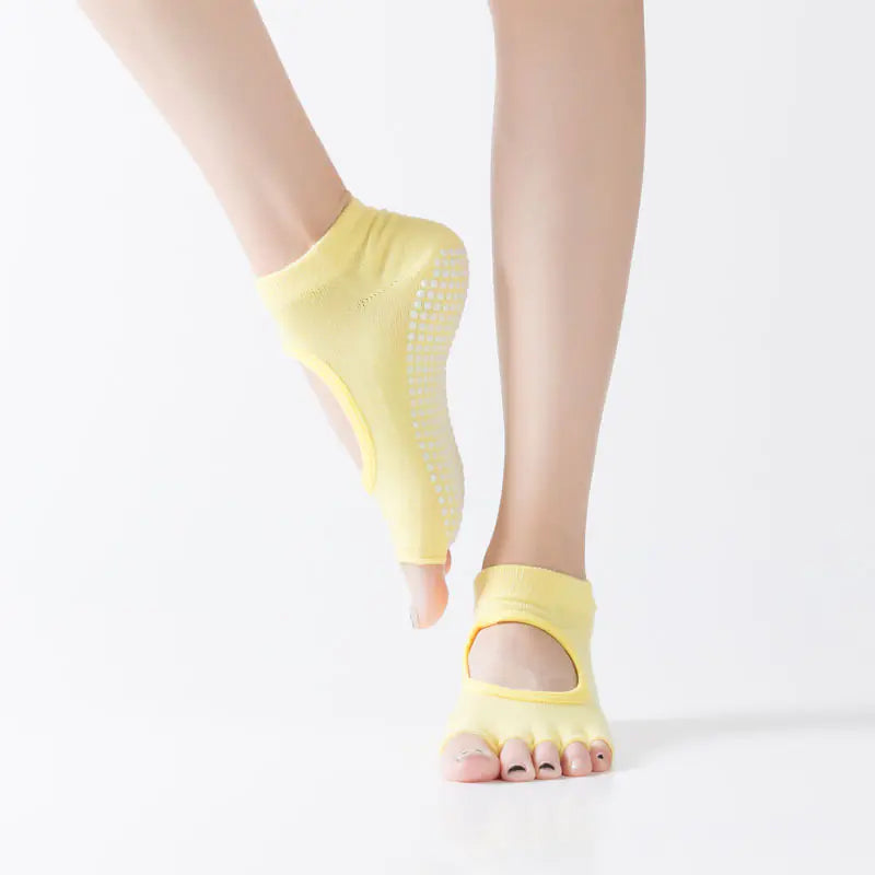 New Women's Yoga Socks with Non-Slip Design
