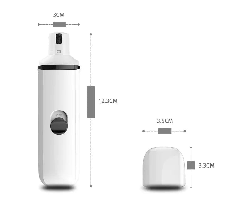 Electric Pet Nail Grinder for Dogs and Cats