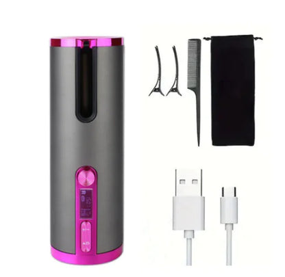 Fer à boucler rechargeable