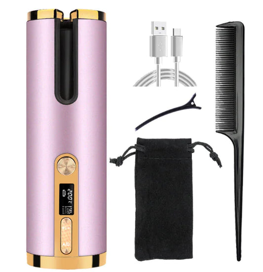Fer à boucler rechargeable
