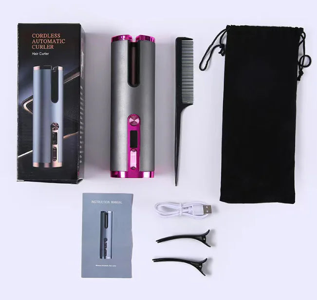 Fer à boucler rechargeable