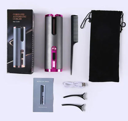 Fer à boucler rechargeable