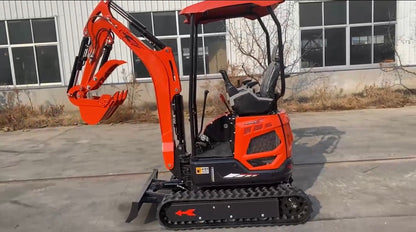 Mini Excavator with Thumb Bucket Kubota Engine EPA Compliant Customized Crawler Excavator for Farm Use Bagging Feature for Sale