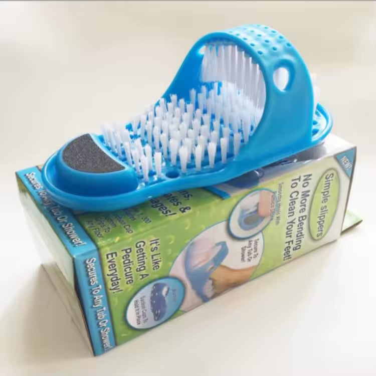 Chaussons de bain et de douche en plastique pour massage des pieds