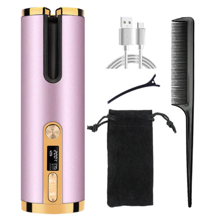 Fer à boucler rechargeable