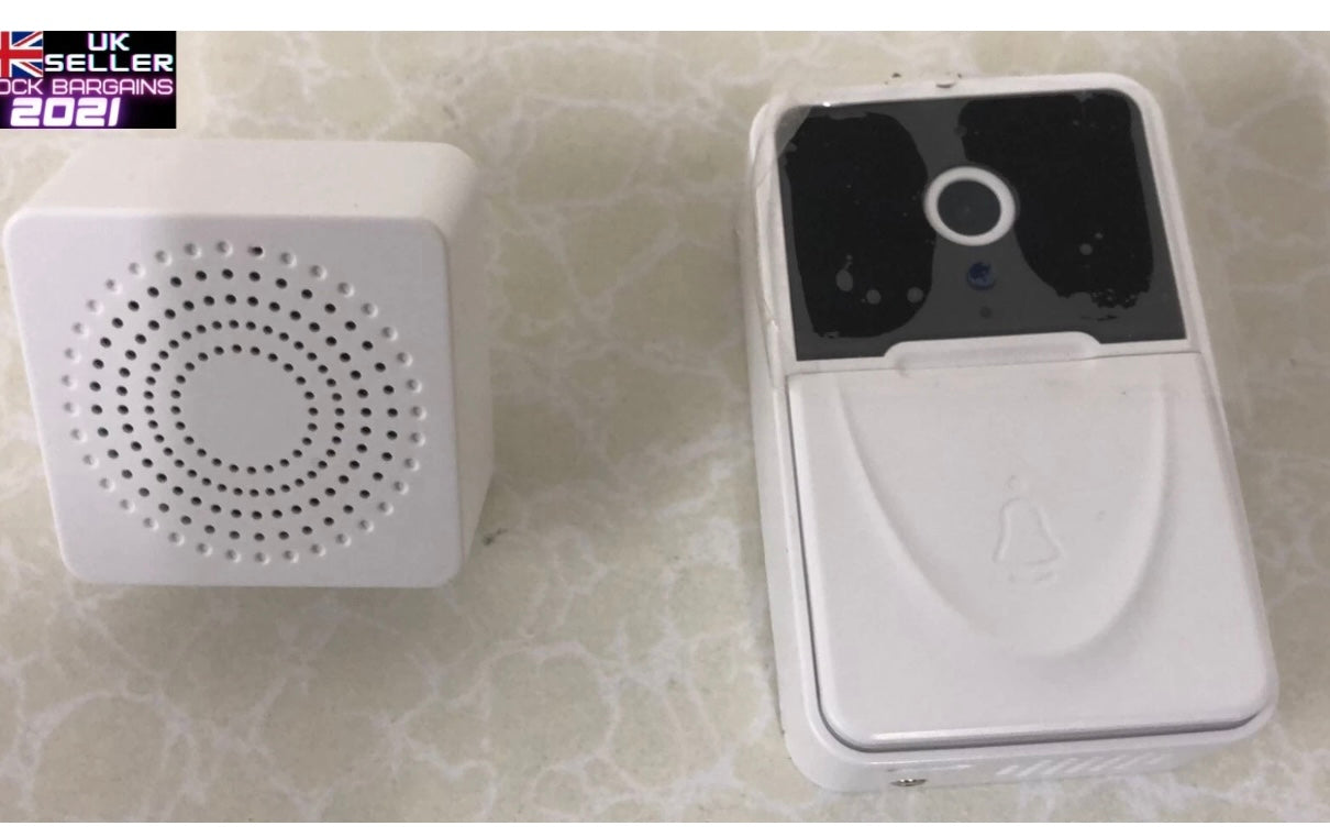 Wireless Security Smart WiFi Doorbell Intercom Video Camera Door Ring Bell Chime