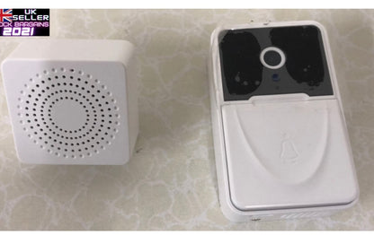 Wireless Security Smart WiFi Doorbell Intercom Video Camera Door Ring Bell Chime