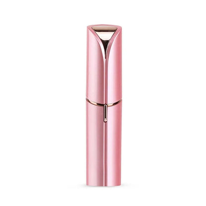 Épilateur facial plaqué or rose