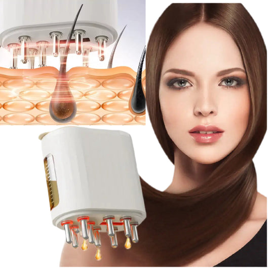 Electric Oil Applicator and Vibration Scalp Massager 2 in 1.