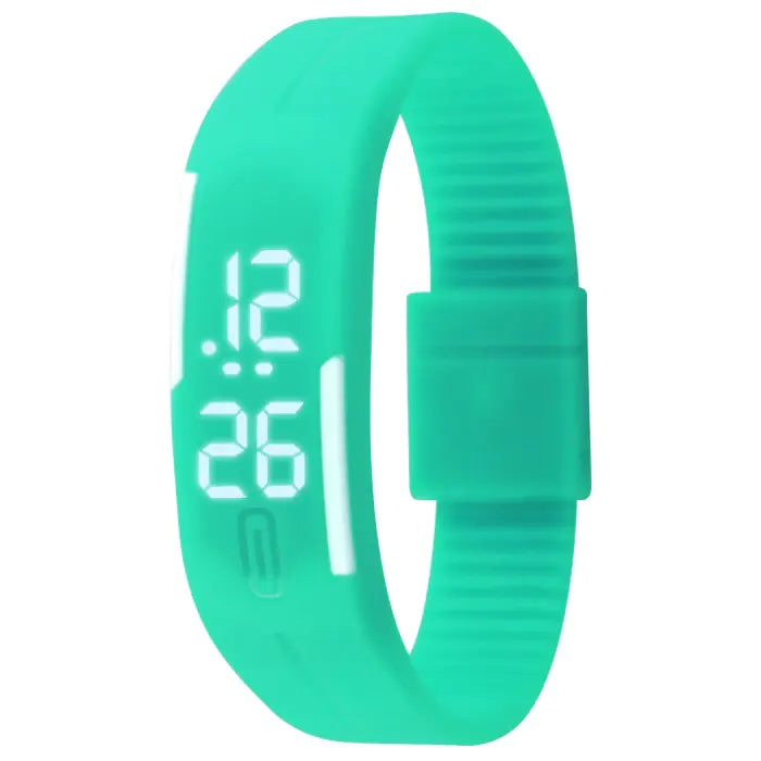Waterproof LED Silicone Sports Watch for Students