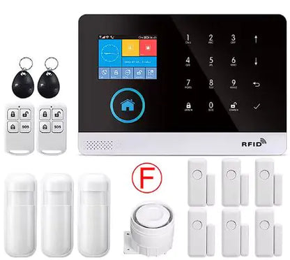 Wireless Home Security Alarm with WiFi & GSM