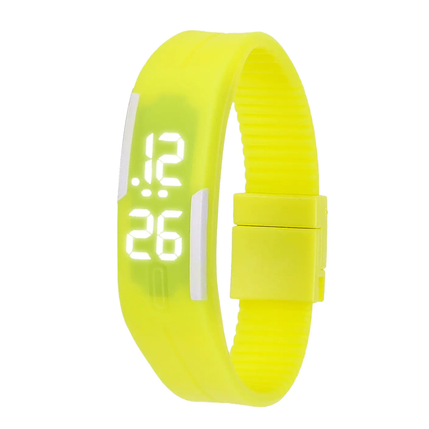 Waterproof LED Silicone Sports Watch for Students