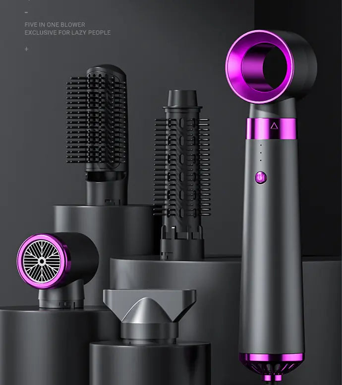 Ensemble d'outils de coiffure électriques 5 en 1 (une pièce)