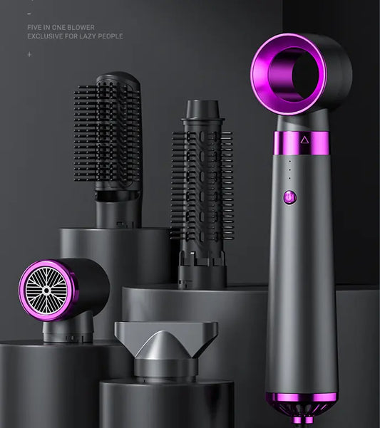Ensemble d'outils de coiffure électriques 5 en 1 (une pièce)