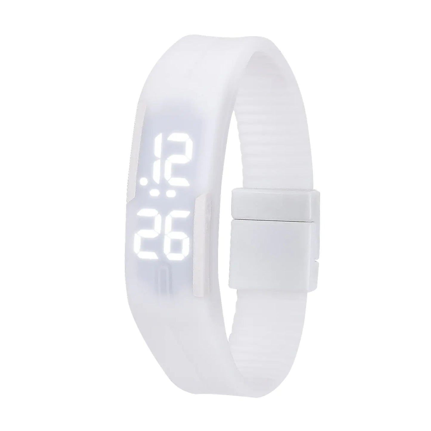 Waterproof LED Silicone Sports Watch for Students