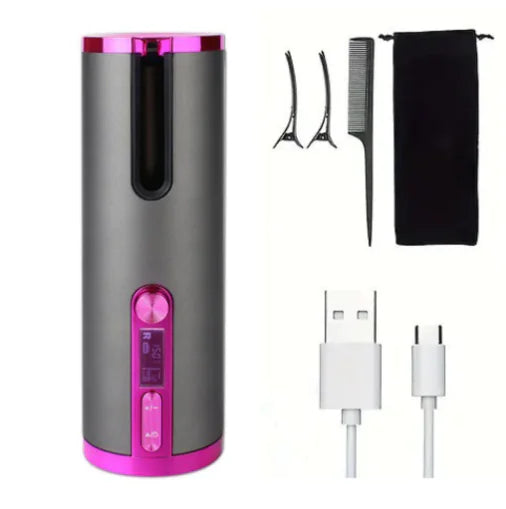 Fer à boucler rechargeable