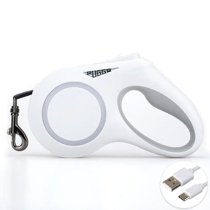 Automatic Telescopic Pet Traction Rope with Lights