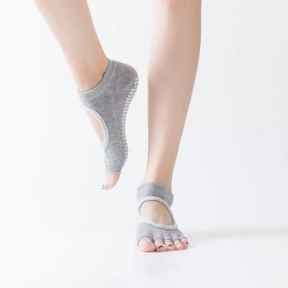 New Women's Yoga Socks with Non-Slip Design