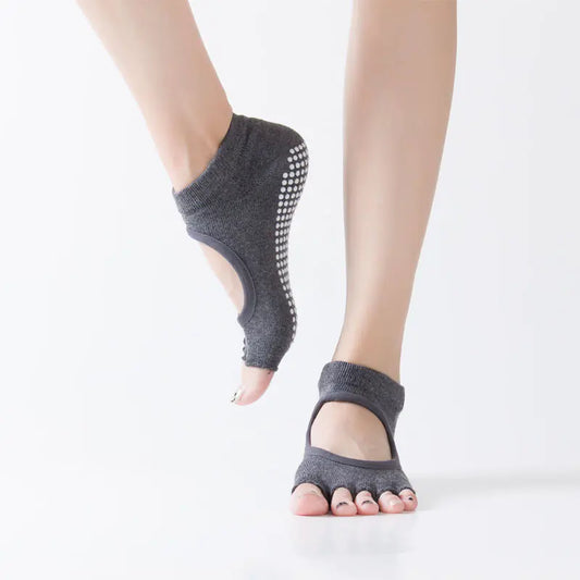 New Women's Yoga Socks with Non-Slip Design
