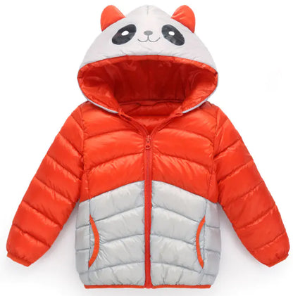 Kids Lightweight Short Down Jacket for Ages 2-6