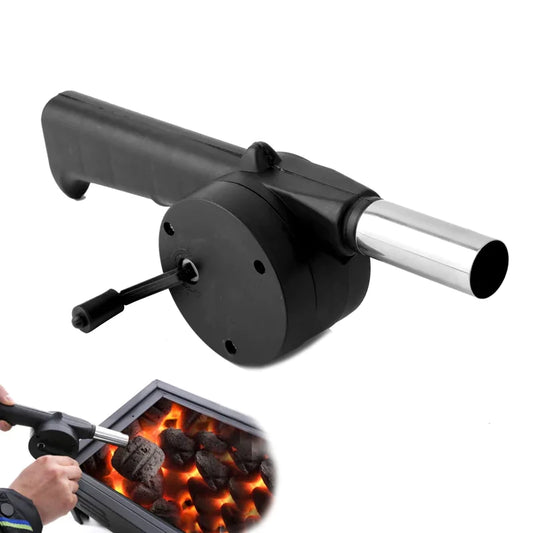 Hand-Cranked Blower for Outdoor Household Use