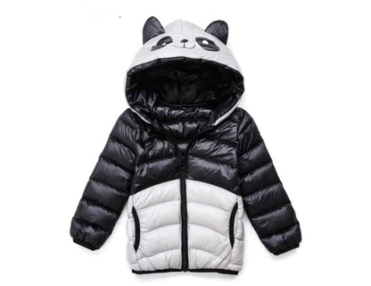 Kids Lightweight Short Down Jacket for Ages 2-6
