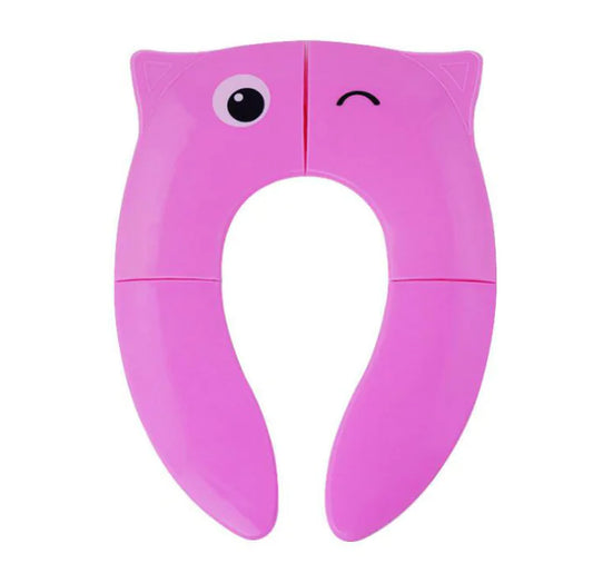 Owl-Shaped Folding Toilet Seat